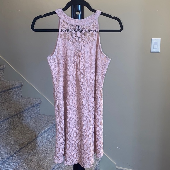 Monteau Lace Tunic Top Flower Detail Sleeveless Size M - Picture 3 of 9